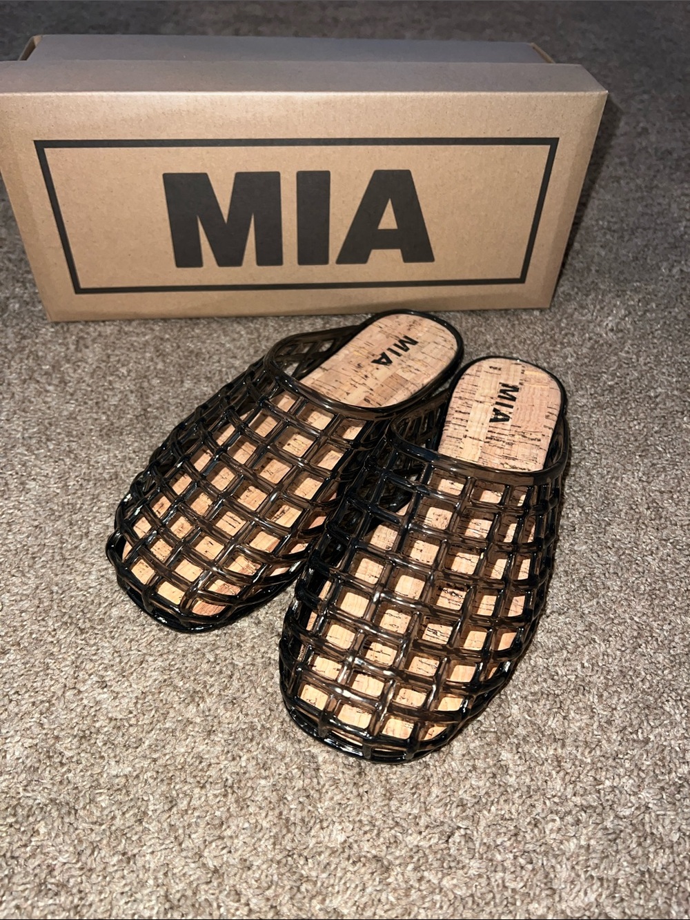 MIA Black Darby Mule